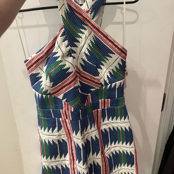 Adelyn Rae Aztec Embroidered Multicolor Romper Size Small - Picture 8 of 9